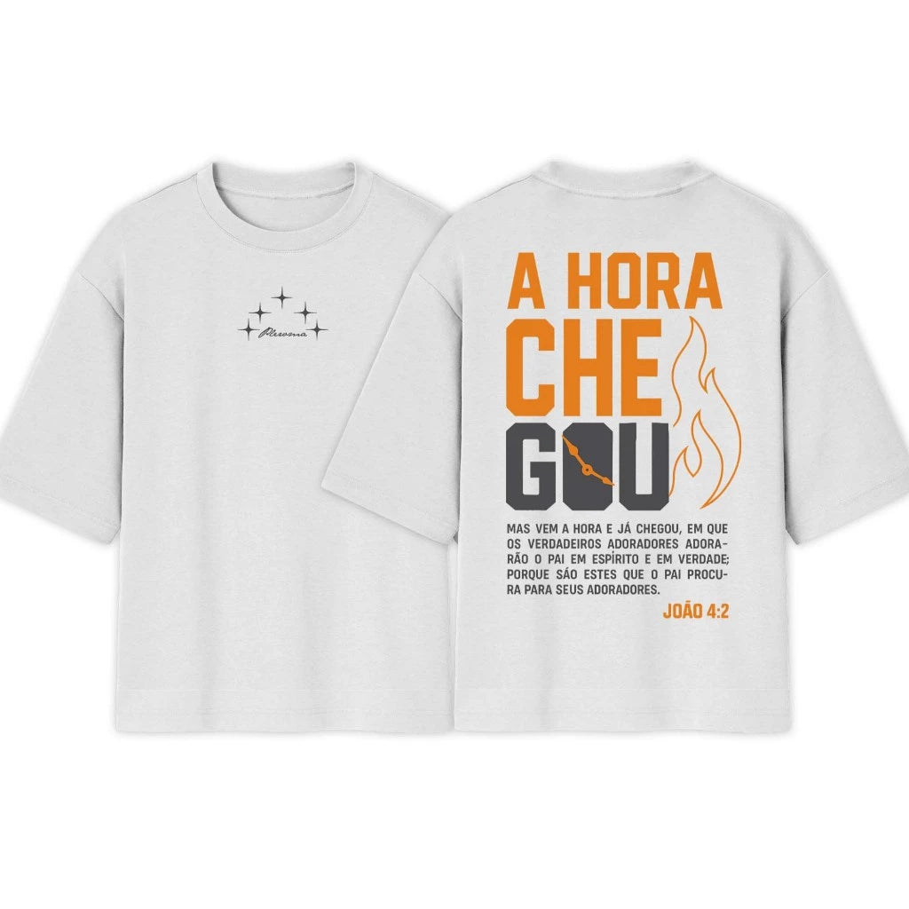 Camiseta Oversized |João 4.2 | Exclusiva