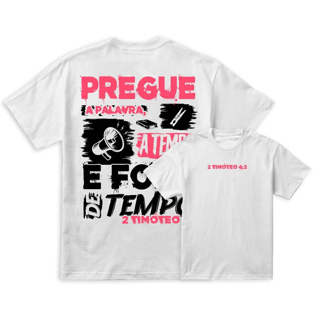 Camiseta  |  Crista Pregue a Palavra