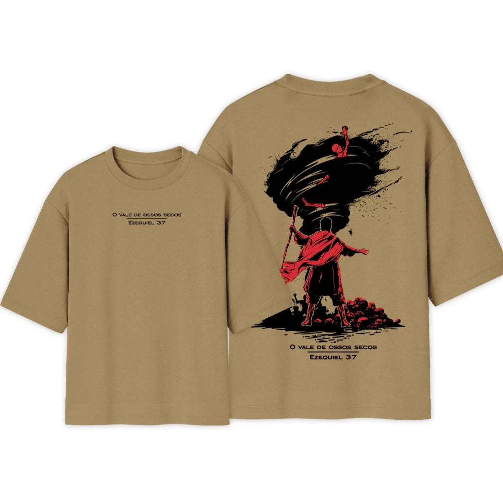 Camiseta Crista Oversized | Ezequiel 37 | Varias Cores