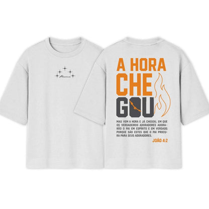 Camiseta Oversized |João 4.2 | Exclusiva