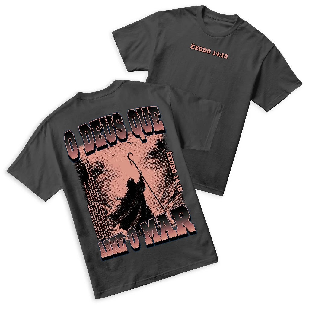 Camiseta | Deus que Abre o Mar | OFERTA