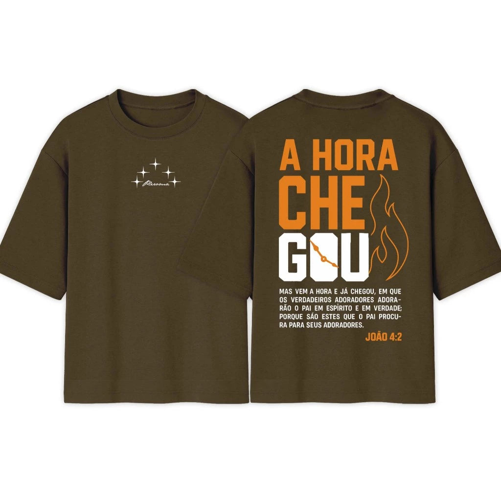 Camiseta Oversized |João 4.2 | Exclusiva