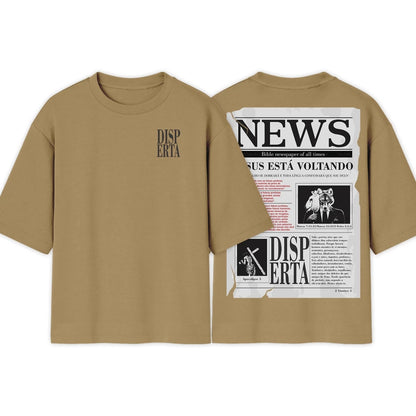 Camiseta OVERSIZED | Streetwear Disperta | Nova Tendência Camisa