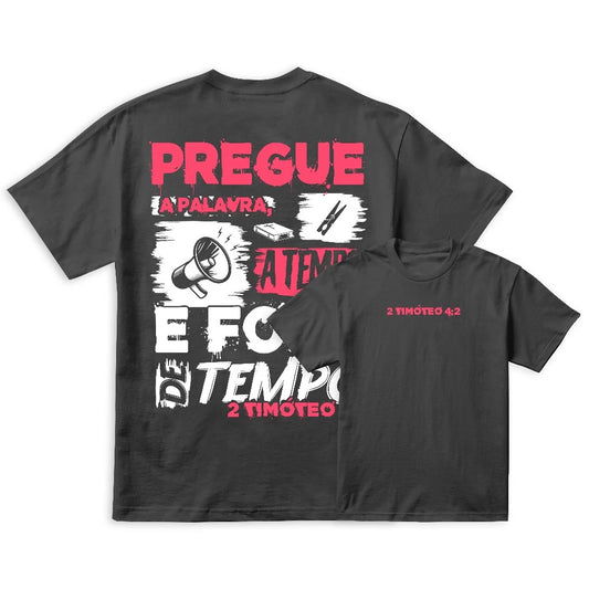Camiseta  |  Crista Pregue a Palavra