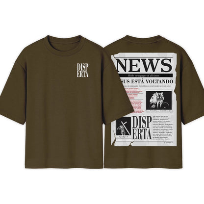 Camiseta OVERSIZED | Streetwear Disperta | Nova Tendência Camisa