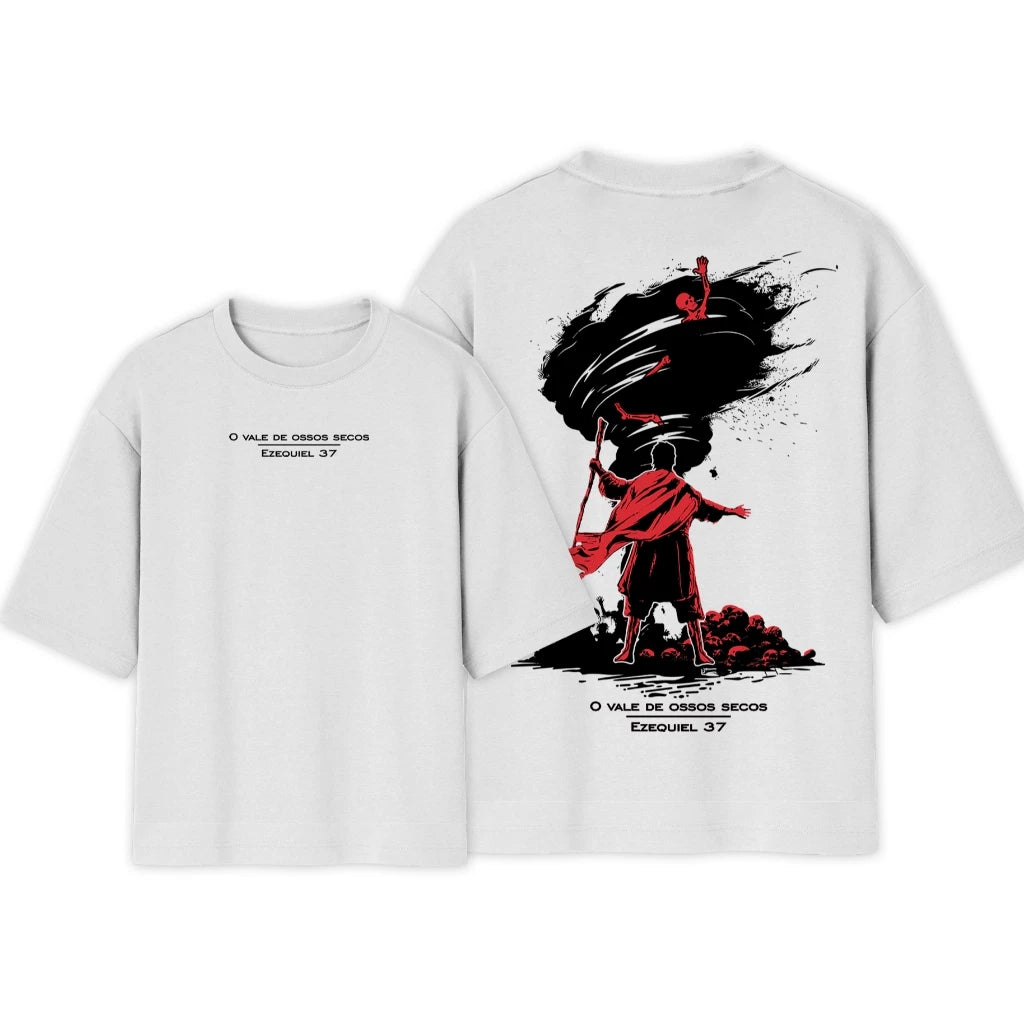 Camiseta Crista Oversized | Ezequiel 37 | Varias Cores