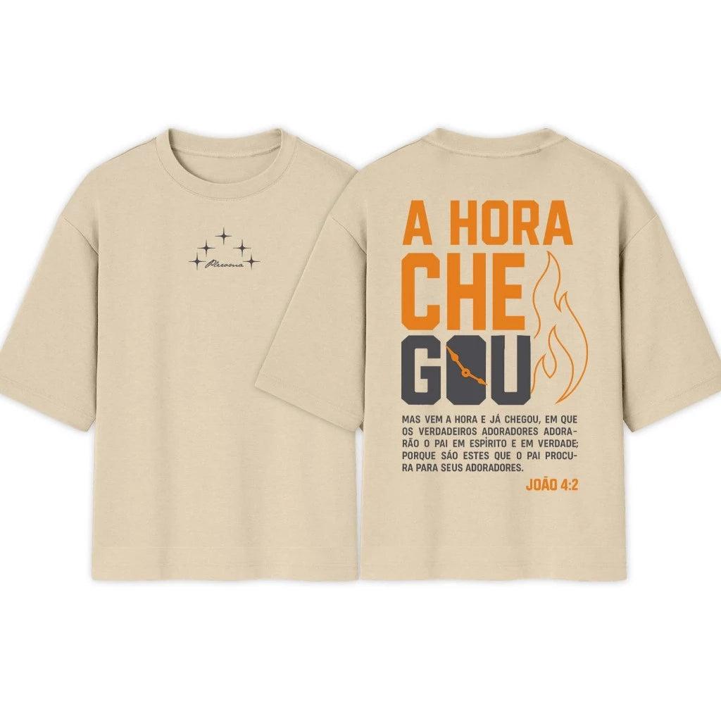 Camiseta Oversized |João 4.2 | Exclusiva