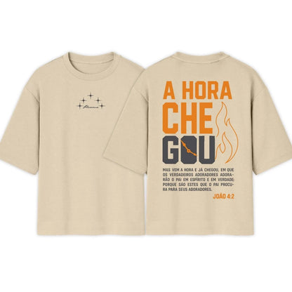 Camiseta Oversized |João 4.2 | Exclusiva