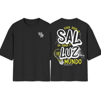 Camiseta Oversized Crista |  Sal Luz do Mundo | Varias cores