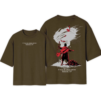 Camiseta Crista Oversized | Ezequiel 37 | Varias Cores