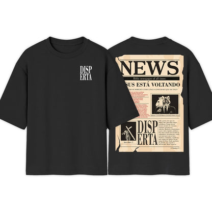 Camiseta OVERSIZED | Streetwear Disperta | Nova Tendência Camisa