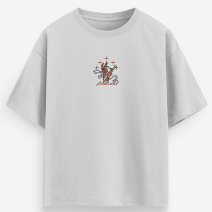 Camiseta Oversized |Ele me achou sem vida e me chamou pra viver | lançamento