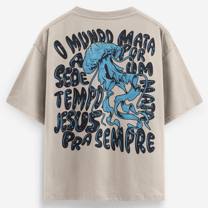 Camiseta Oversized | Agua Viva | Exclusiva