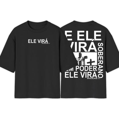 Camiseta OVERSIZED Crista | Ele Vira | Exclusiva Camisa Over